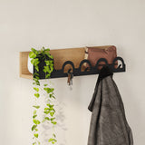 Cuier Liora, Stejar safir, 63x14x14 cm