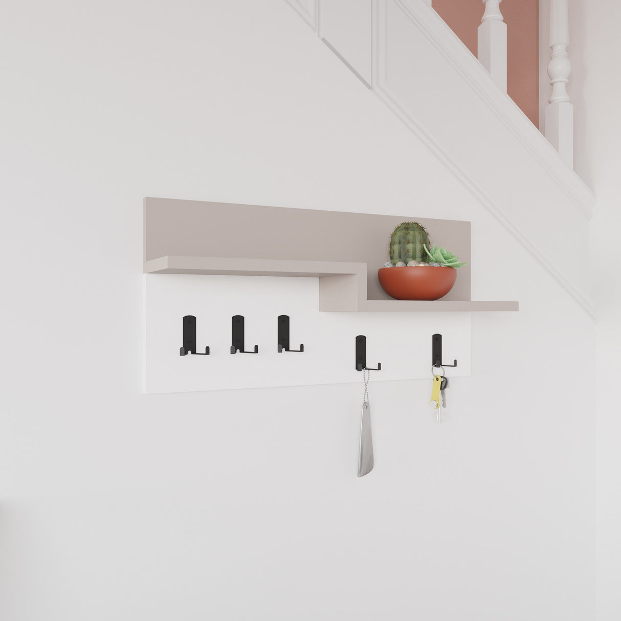 Cuier Harmon, Diverse culori, 65x15x31 cm - Cuier Harmon, Diverse culori, 65x15x31 cm, SKU 855DTE5157, imagine 9