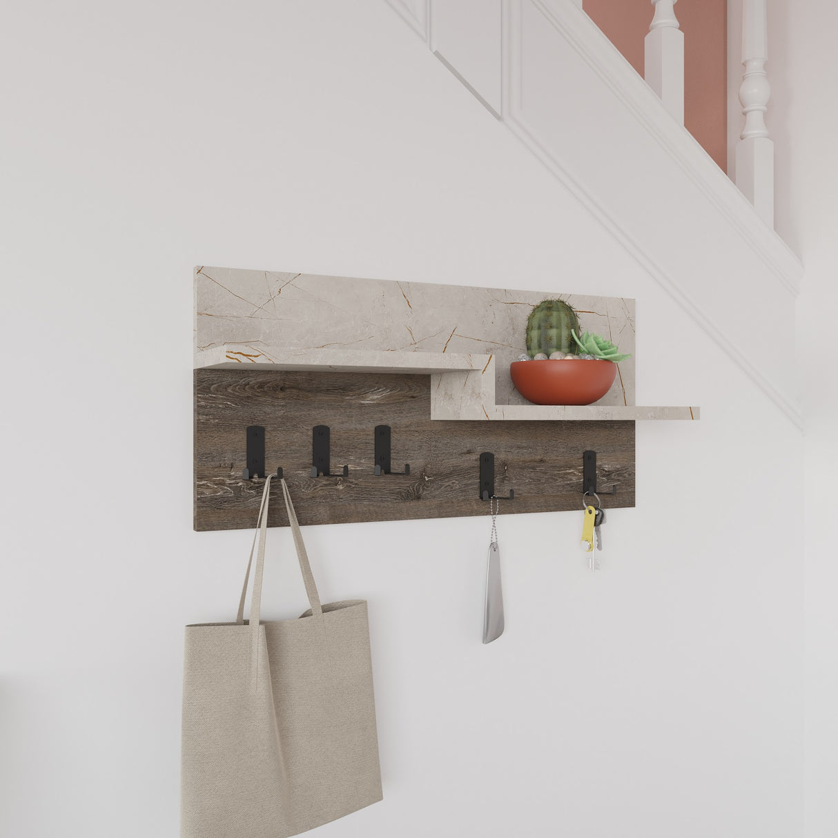 Cuier Harmon, Diverse culori, 65x15x31 cm - Cuier Harmon, Diverse culori, 65x15x31 cm, SKU 855DTE5158, imagine 14