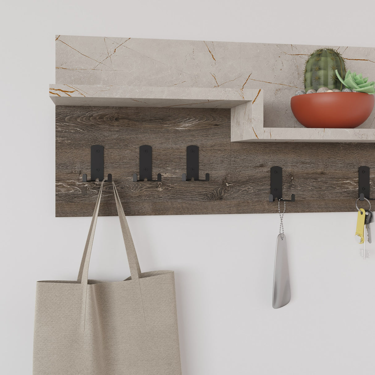 Cuier Harmon, Diverse culori, 65x15x31 cm - Cuier Harmon, Diverse culori, 65x15x31 cm, SKU 855DTE5158, imagine 15