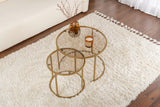 Măsuță de cafea Aurum - 60, 42, Diverse culori, Diverse dimensiuni - Auriu - Bronz - 42x42x39 cm | SKU: 857NRD1101 | Măsuță de cafea Aurum - 60, 42, varianta Auriu - Bronz - 42x42x39 cm, produs pentru amenajarea locuinței, disponibil online în România la CasaMob