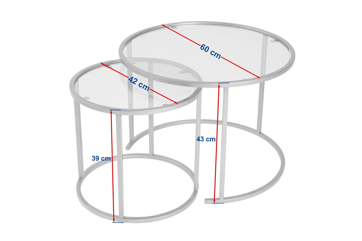 Măsuță de cafea Aurum - 60, 42, Diverse culori, Diverse dimensiuni - Negru - Transparent - 42x42x39 cm | SKU: 857NRD1112 | Măsuță de cafea Aurum - 60, 42, varianta Negru - Transparent - 42x42x39 cm, produs pentru amenajarea locuinței, disponibil online în România la CasaMob