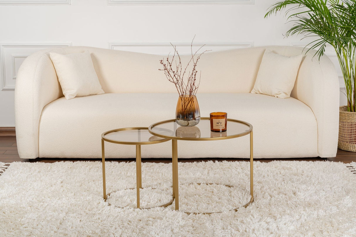 Măsuță de cafea Aurum - 60, 42, Diverse culori, Diverse dimensiuni - Auriu - Bronz - 42x42x39 cm | SKU: 857NRD1101 | Măsuță de cafea Aurum - 60, 42, varianta Auriu - Bronz - 42x42x39 cm, produs pentru amenajarea locuinței, disponibil online în România la CasaMob