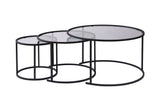 Măsuță de cafea Aurum - 80, 60, 42, Diverse culori, 42x42x35 cm - Negru - Gri | SKU: 857NRD1104 | Măsuță de cafea Aurum - 80, 60, 42, 42x42x35 cm, varianta Negru - Gri, produs pentru amenajarea locuinței, disponibil online în România la CasaMob