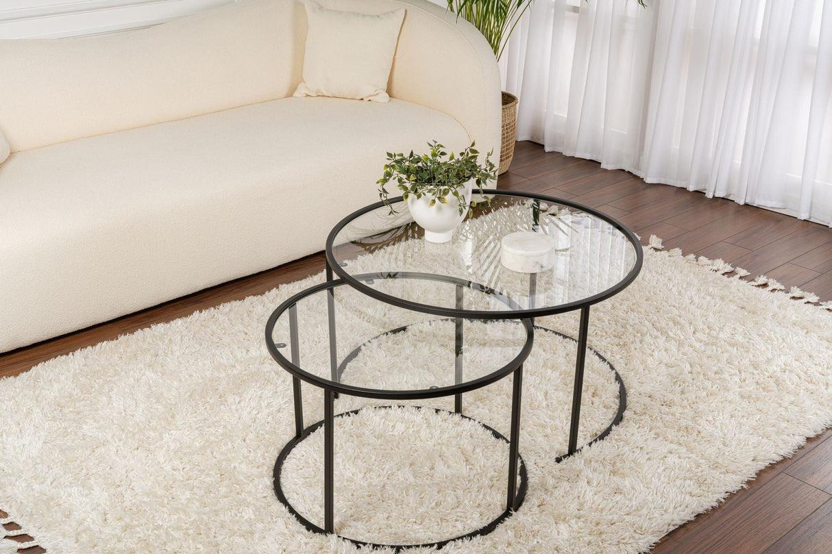 Măsuță de cafea Aurum - 80, 60, Diverse culori, 60x60x39 cm - Negru - Transparent | SKU: 857NRD1109 | Măsuță de cafea Aurum - 80, 60, 60x60x39 cm, varianta Negru - Transparent, produs pentru amenajarea locuinței, disponibil online în România la CasaMob