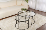 Măsuță de cafea Aurum - 80, 60, Diverse culori, 60x60x39 cm - Negru - Transparent | SKU: 857NRD1109 | Măsuță de cafea Aurum - 80, 60, 60x60x39 cm, varianta Negru - Transparent, produs pentru amenajarea locuinței, disponibil online în România la CasaMob