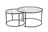 Măsuță de cafea Aurum - 80, 60, Diverse culori, 60x60x39 cm - Negru - Transparent | SKU: 857NRD1109 | Măsuță de cafea Aurum - 80, 60, 60x60x39 cm, varianta Negru - Transparent, produs pentru amenajarea locuinței, disponibil online în România la CasaMob