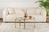 Auriu - Transparent - 60x60x43 cm | SKU: 857NRD1111 | Măsuță de cafea Aurum - 60, 42, varianta Auriu - Transparent - 60x60x43 cm, produs pentru amenajarea locuinței, disponibil online în România la CasaMob