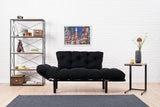 Canapea extensibilă 2 locuri Nitta, Diverse culori, 155x70x85 cm - Negru | SKU: 859FTN1215 | Canapea extensibilă 2 locuri Nitta, 155x70x85 cm, varianta Negru, produs pentru amenajarea locuinței, disponibil online în România la CasaMob