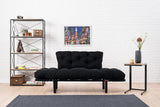 Canapea extensibilă 2 locuri Nitta, Diverse culori, 155x70x85 cm - Negru | SKU: 859FTN1215 | Canapea extensibilă 2 locuri Nitta, 155x70x85 cm, varianta Negru, produs pentru amenajarea locuinței, disponibil online în România la CasaMob