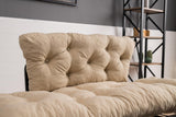 Canapea extensibilă 2 locuri Nitta, Diverse culori, 155x70x85 cm - Crem | SKU: 859FTN1216 | Canapea extensibilă 2 locuri Nitta, 155x70x85 cm, varianta Crem, produs pentru amenajarea locuinței, disponibil online în România la CasaMob
