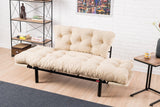 Canapea extensibilă 2 locuri Nitta, Diverse culori, 155x70x85 cm - Crem | SKU: 859FTN1216 | Canapea extensibilă 2 locuri Nitta, 155x70x85 cm, varianta Crem, produs pentru amenajarea locuinței, disponibil online în România la CasaMob