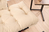 Canapea extensibilă 2 locuri Nitta, Diverse culori, 155x70x85 cm - Crem | SKU: 859FTN1216 | Canapea extensibilă 2 locuri Nitta, 155x70x85 cm, varianta Crem, produs pentru amenajarea locuinței, disponibil online în România la CasaMob