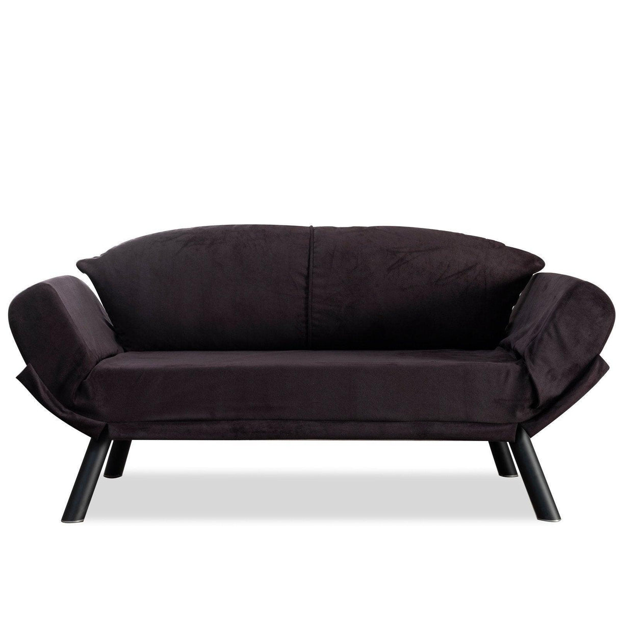 Canapea extensibilă 2 locuri Nero, Diverse culori, 177x75x87 cm - Negru | SKU: 859FTN1220 | Canapea extensibilă 2 locuri Nero, 177x75x87 cm, varianta Negru, produs pentru amenajarea locuinței, disponibil online în România la CasaMob