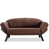 Canapea extensibilă 2 locuri Nero, Diverse culori, 177x75x87 cm - Maro | SKU: 859FTN1221 | Canapea extensibilă 2 locuri Nero, 177x75x87 cm, varianta Maro, produs pentru amenajarea locuinței, disponibil online în România la CasaMob