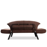 Canapea extensibilă 2 locuri Nero, Diverse culori, 177x75x87 cm - Maro | SKU: 859FTN1221 | Canapea extensibilă 2 locuri Nero, 177x75x87 cm, varianta Maro, produs pentru amenajarea locuinței, disponibil online în România la CasaMob