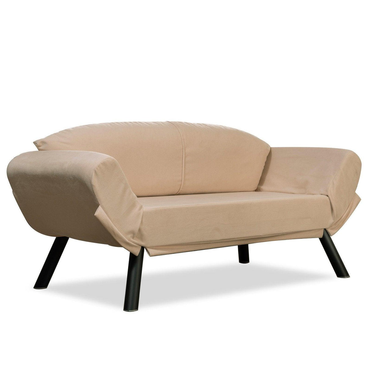 Canapea extensibilă 2 locuri Nero, Diverse culori, 177x75x87 cm - Bej | SKU: 859FTN1222 | Canapea extensibilă 2 locuri Nero, 177x75x87 cm, varianta Bej, produs pentru amenajarea locuinței, disponibil online în România la CasaMob