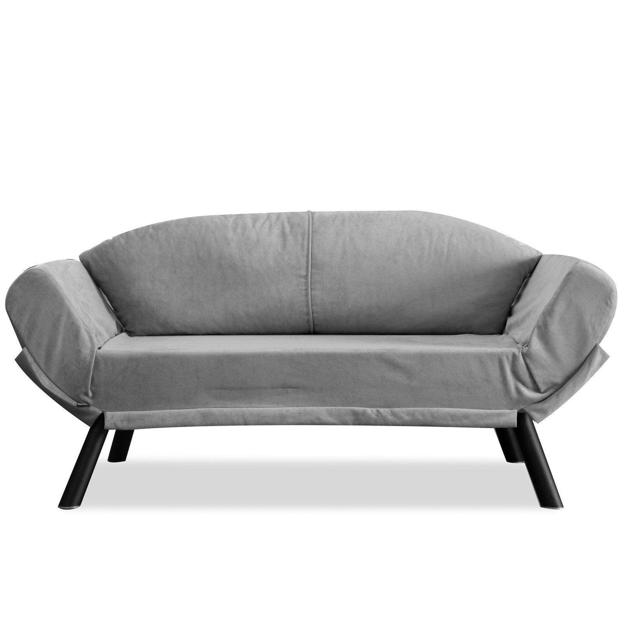 Canapea extensibilă 2 locuri Nero, Diverse culori, 177x75x87 cm - Gri deschis | SKU: 859FTN1223 | Canapea extensibilă 2 locuri Nero, 177x75x87 cm, varianta Gri deschis, produs pentru amenajarea locuinței, disponibil online în România la CasaMob
