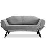 Canapea extensibilă 2 locuri Nero, Diverse culori, 177x75x87 cm - Gri deschis | SKU: 859FTN1223 | Canapea extensibilă 2 locuri Nero, 177x75x87 cm, varianta Gri deschis, produs pentru amenajarea locuinței, disponibil online în România la CasaMob