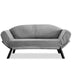 Gri deschis | SKU: 859FTN1223 | Canapea extensibilă 2 locuri Nero, 177x75x87 cm, varianta Gri deschis, produs pentru amenajarea locuinței, disponibil online în România la CasaMob