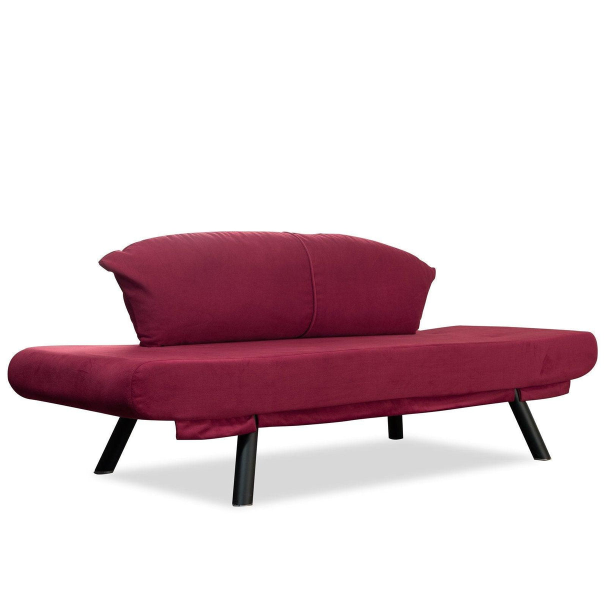 Canapea extensibilă 2 locuri Nero, Diverse culori, 177x75x87 cm - Roșu | SKU: 859FTN1225 | Canapea extensibilă 2 locuri Nero, 177x75x87 cm, varianta Roșu, produs pentru amenajarea locuinței, disponibil online în România la CasaMob