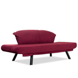 Canapea extensibilă 2 locuri Nero, Diverse culori, 177x75x87 cm - Roșu | SKU: 859FTN1225 | Canapea extensibilă 2 locuri Nero, 177x75x87 cm, varianta Roșu, produs pentru amenajarea locuinței, disponibil online în România la CasaMob