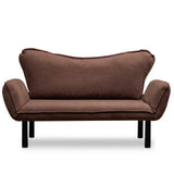 Canapea extensibilă 2 locuri Chatto, Diverse culori, 140x65x70 cm - Maro | SKU: 859FTN1227 | Canapea extensibilă 2 locuri Chatto, 140x65x70 cm, varianta Maro, produs pentru amenajarea locuinței, disponibil online în România la CasaMob