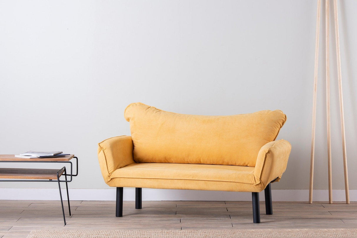 Canapea extensibilă 2 locuri Chatto, Diverse culori, 140x65x70 cm - Maro | SKU: 859FTN1227 | Canapea extensibilă 2 locuri Chatto, 140x65x70 cm, varianta Maro, produs pentru amenajarea locuinței, disponibil online în România la CasaMob