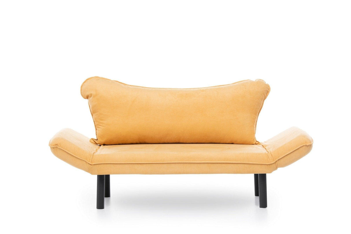 Canapea extensibilă 2 locuri Chatto, Diverse culori, 140x65x70 cm - Maro | SKU: 859FTN1227 | Canapea extensibilă 2 locuri Chatto, 140x65x70 cm, varianta Maro, produs pentru amenajarea locuinței, disponibil online în România la CasaMob