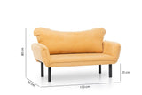 Canapea extensibilă 2 locuri Chatto, Diverse culori, 140x65x70 cm - Maro | SKU: 859FTN1227 | Canapea extensibilă 2 locuri Chatto, 140x65x70 cm, varianta Maro, produs pentru amenajarea locuinței, disponibil online în România la CasaMob