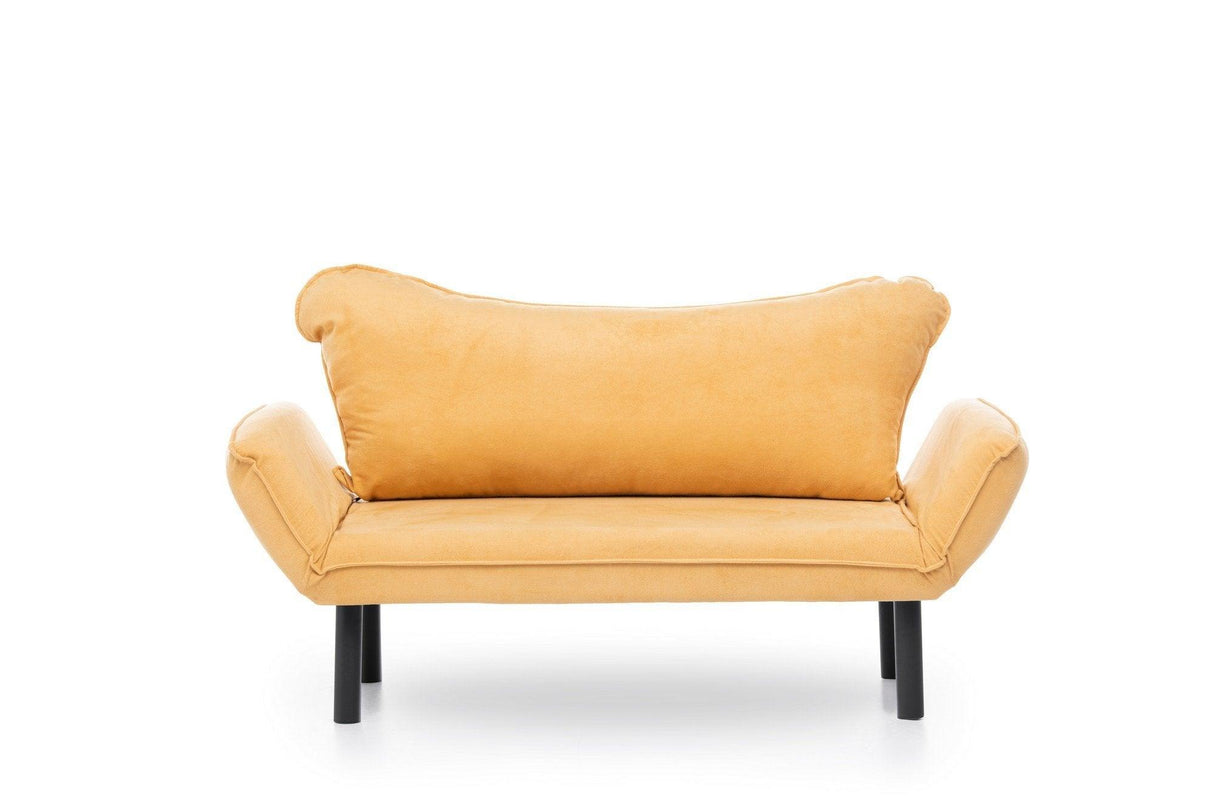 Canapea extensibilă 2 locuri Chatto, Diverse culori, 140x65x70 cm - Maro | SKU: 859FTN1227 | Canapea extensibilă 2 locuri Chatto, 140x65x70 cm, varianta Maro, produs pentru amenajarea locuinței, disponibil online în România la CasaMob