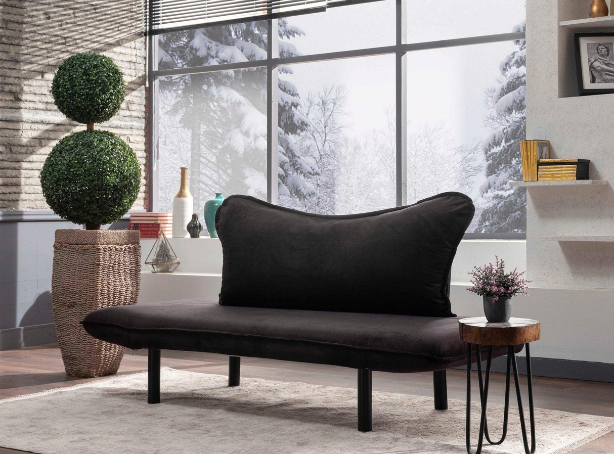 Canapea extensibilă 2 locuri Chatto, Diverse culori, 140x65x70 cm - Maro | SKU: 859FTN1227 | Canapea extensibilă 2 locuri Chatto, 140x65x70 cm, varianta Maro, produs pentru amenajarea locuinței, disponibil online în România la CasaMob