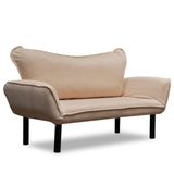 Canapea extensibilă 2 locuri Chatto, Diverse culori, 150x75x70 cm - Crem | SKU: 859FTN1228 | Canapea extensibilă 2 locuri Chatto, 150x75x70 cm, varianta Crem, produs pentru amenajarea locuinței, disponibil online în România la CasaMob