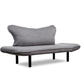 Canapea extensibilă 2 locuri Chatto, Diverse culori, 150x70x75 cm - Gri închis | SKU: 859FTN1229 | Canapea extensibilă 2 locuri Chatto, 150x70x75 cm, varianta Gri închis, produs pentru amenajarea locuinței, disponibil online în România la CasaMob