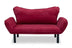 Bordo | SKU: 859FTN1231 | Canapea extensibilă 2 locuri Chatto, 150x70x75 cm, varianta Bordo, produs pentru amenajarea locuinței, disponibil online în România la CasaMob