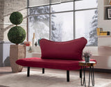 Canapea extensibilă 2 locuri Chatto, Diverse culori, 150x70x75 cm - Bordo | SKU: 859FTN1231 | Canapea extensibilă 2 locuri Chatto, 150x70x75 cm, varianta Bordo, produs pentru amenajarea locuinței, disponibil online în România la CasaMob
