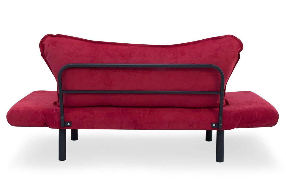 Canapea extensibilă 2 locuri Chatto, Diverse culori, 150x70x75 cm - Bordo | SKU: 859FTN1231 | Canapea extensibilă 2 locuri Chatto, 150x70x75 cm, varianta Bordo, produs pentru amenajarea locuinței, disponibil online în România la CasaMob