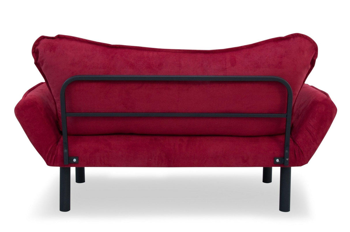 Canapea extensibilă 2 locuri Chatto, Diverse culori, 150x70x75 cm - Bordo | SKU: 859FTN1231 | Canapea extensibilă 2 locuri Chatto, 150x70x75 cm, varianta Bordo, produs pentru amenajarea locuinței, disponibil online în România la CasaMob