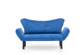 Canapea extensibilă 2 locuri Chatto, Diverse culori, 150x70x75 cm - Albastru | SKU: 859FTN1239 | Canapea extensibilă 2 locuri Chatto, 150x70x75 cm, varianta Albastru, produs pentru amenajarea locuinței, disponibil online în România la CasaMob
