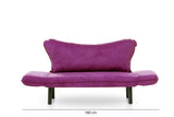Canapea extensibilă 2 locuri Chatto, Diverse culori, 150x70x75 cm - Mov | SKU: 859FTN1242 | Canapea extensibilă 2 locuri Chatto, 150x70x75 cm, varianta Mov, produs pentru amenajarea locuinței, disponibil online în România la CasaMob