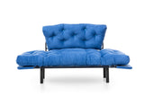 Canapea extensibilă 2 locuri Nitta, Diverse culori, 155x70x85 cm - Albastru | SKU: 859FTN1243 | Canapea extensibilă 2 locuri Nitta, 155x70x85 cm, varianta Albastru, produs pentru amenajarea locuinței, disponibil online în România la CasaMob