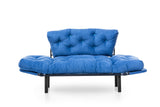Canapea extensibilă 2 locuri Nitta, Diverse culori, 155x70x85 cm - Albastru | SKU: 859FTN1243 | Canapea extensibilă 2 locuri Nitta, 155x70x85 cm, varianta Albastru, produs pentru amenajarea locuinței, disponibil online în România la CasaMob