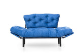 Canapea extensibilă 2 locuri Nitta, Diverse culori, 155x70x85 cm - Albastru | SKU: 859FTN1243 | Canapea extensibilă 2 locuri Nitta, 155x70x85 cm, varianta Albastru, produs pentru amenajarea locuinței, disponibil online în România la CasaMob