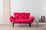 Canapea extensibilă 2 locuri Nitta, Diverse culori, 155x70x85 cm - Fucsia | SKU: 859FTN1244 | Canapea extensibilă 2 locuri Nitta, 155x70x85 cm, varianta Fucsia, produs pentru amenajarea locuinței, disponibil online în România la CasaMob
