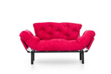 Canapea extensibilă 2 locuri Nitta, Diverse culori, 155x70x85 cm - Fucsia | SKU: 859FTN1244 | Canapea extensibilă 2 locuri Nitta, 155x70x85 cm, varianta Fucsia, produs pentru amenajarea locuinței, disponibil online în România la CasaMob
