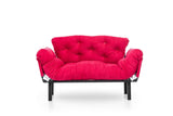 Canapea extensibilă 2 locuri Nitta, Diverse culori, 155x70x85 cm - Fucsia | SKU: 859FTN1244 | Canapea extensibilă 2 locuri Nitta, 155x70x85 cm, varianta Fucsia, produs pentru amenajarea locuinței, disponibil online în România la CasaMob