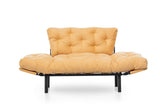 Canapea extensibilă 2 locuri Nitta, Diverse culori, 155x70x85 cm - Muștar | SKU: 859FTN1245 | Canapea extensibilă 2 locuri Nitta, 155x70x85 cm, varianta Muștar, produs pentru amenajarea locuinței, disponibil online în România la CasaMob