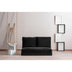 Negru | SKU: 859FTN1265 | Canapea extensibilă 2 locuri Matilda, 120x68x26 cm, varianta Negru, produs pentru amenajarea locuinței, disponibil online în România la CasaMob