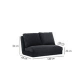 Canapea extensibilă 2 locuri Matilda, Diverse culori, 120x68x26 cm - Albastru | SKU: 859FTN1266 | Canapea extensibilă 2 locuri Matilda, 120x68x26 cm, varianta Albastru, produs pentru amenajarea locuinței, disponibil online în România la CasaMob