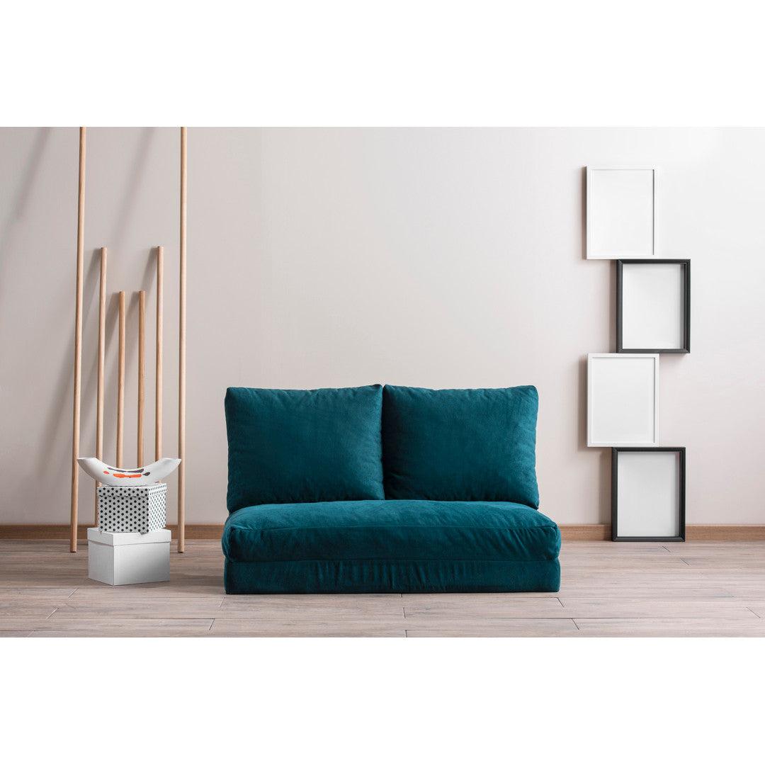 Canapea extensibilă 2 locuri Matilda, Diverse culori, 120x68x26 cm - Verde petrol | SKU: 859FTN1272 | Canapea extensibilă 2 locuri Matilda, 120x68x26 cm, varianta Verde petrol, produs pentru amenajarea locuinței, disponibil online în România la CasaMob